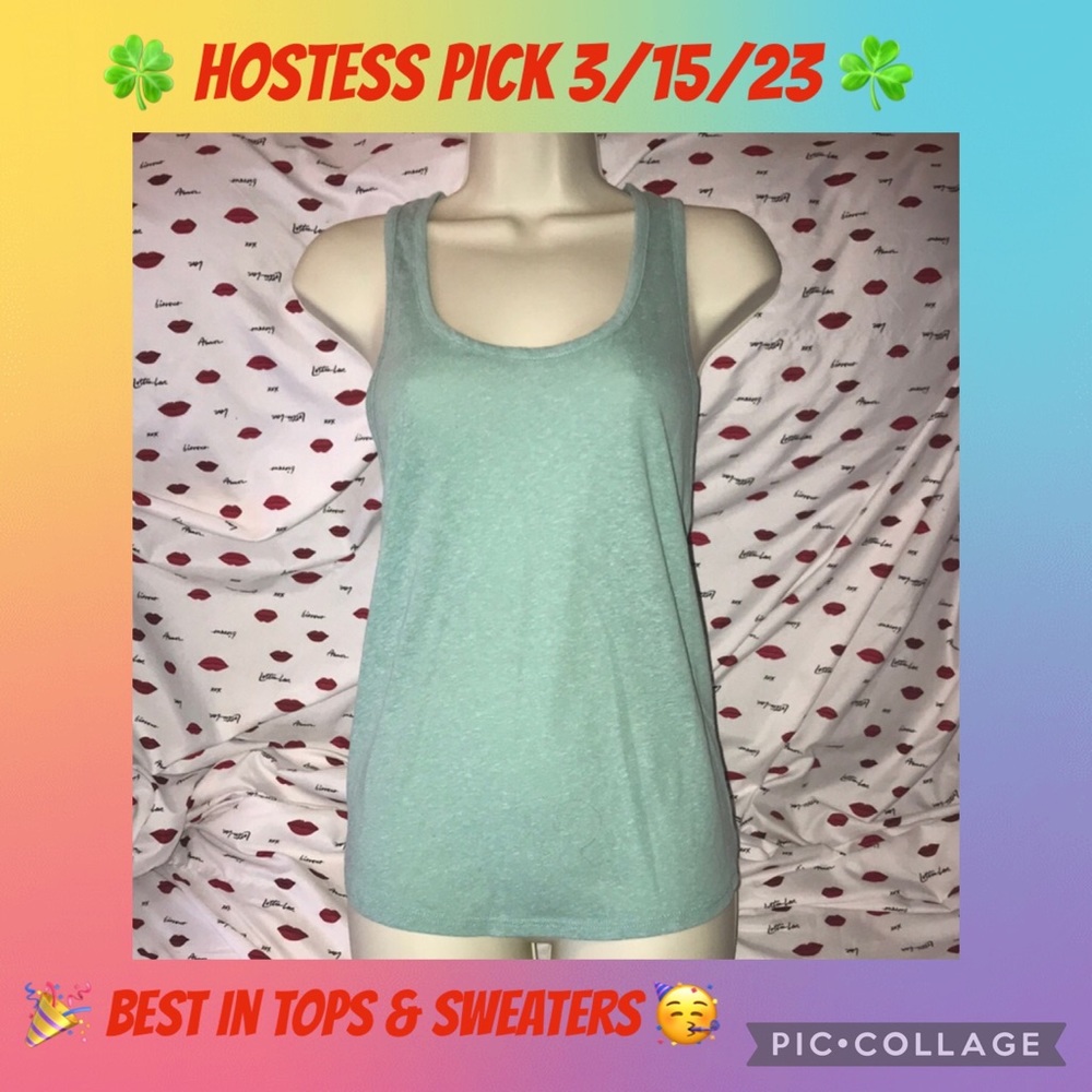 Pure Karma aqua medium tank top 💕